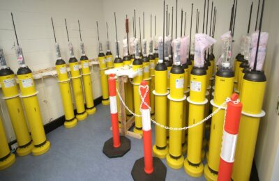 Argo ocean floats used to monitor Atlantic Ocean currents