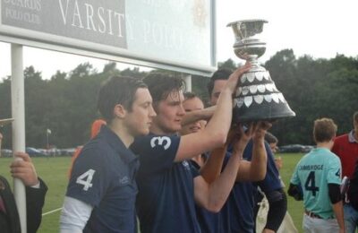 Polo match action at Guards Polo Club